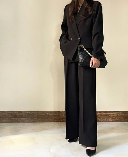 کت شلوار کرپ