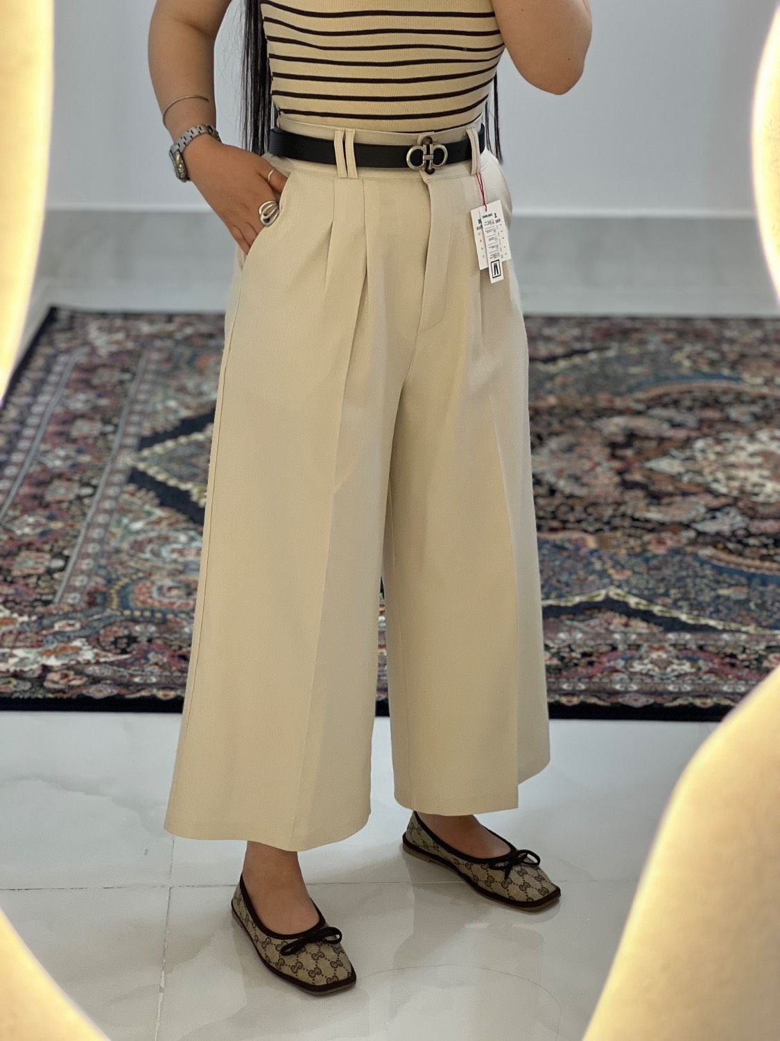 شلوار واید زنانه بزیاق